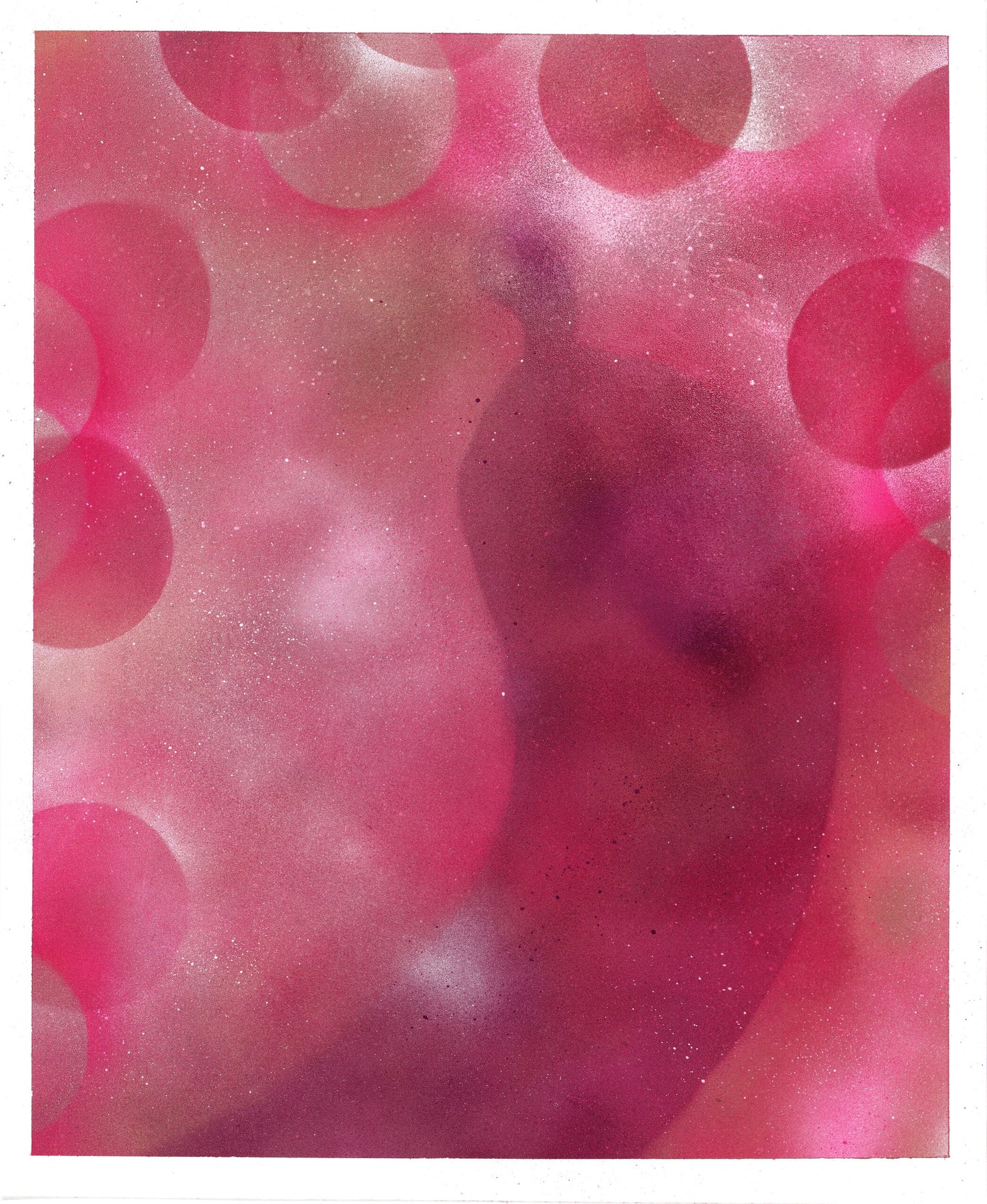 Barbiecore Pink Banana Art Print