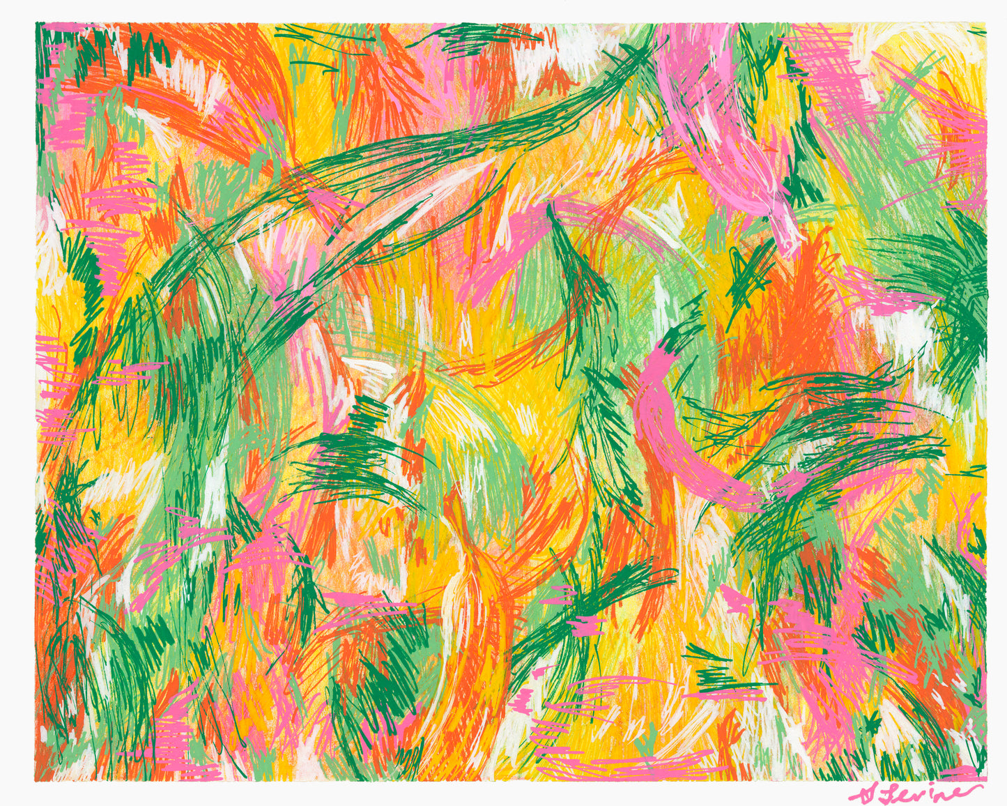 Jumbled Banana Jungle Art Print